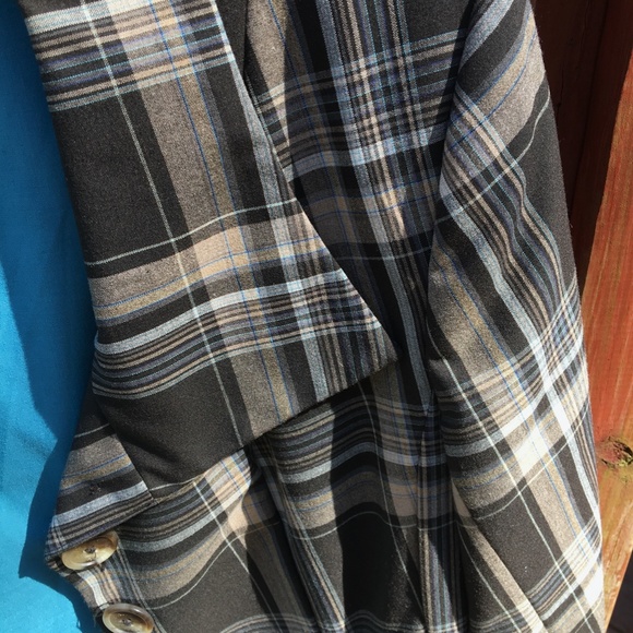 Jacket/Blazer, crop, cotton, Size 12, plaid - Picture 5 of 13